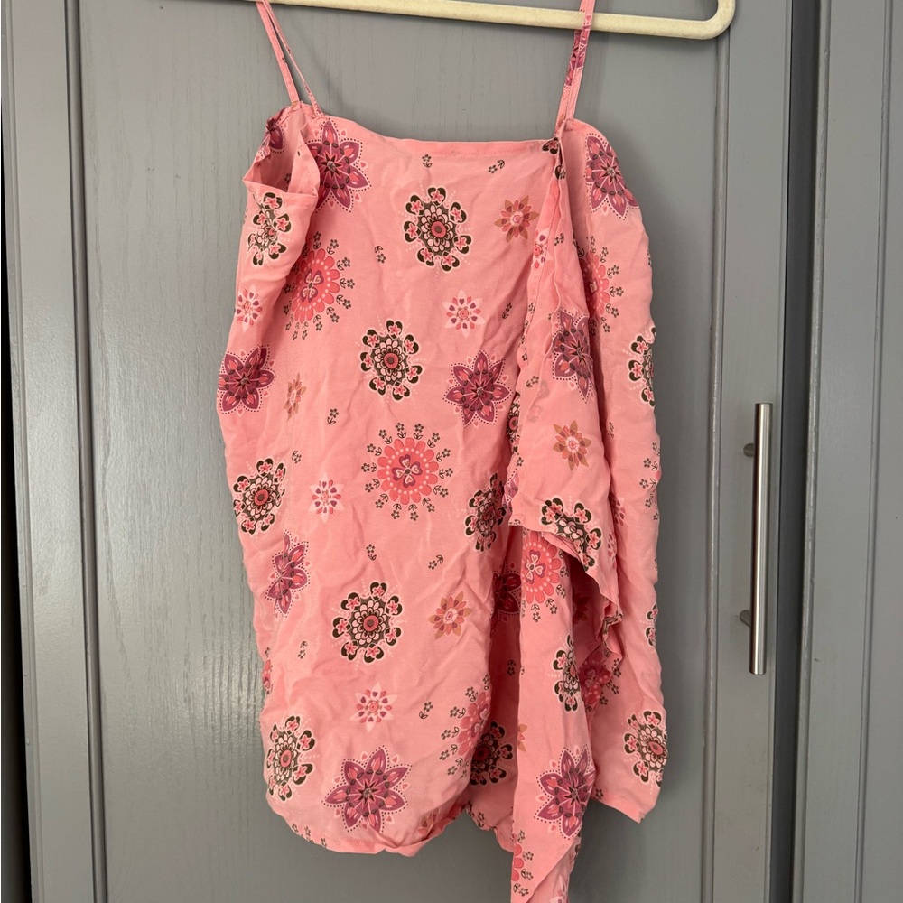 Pepe Jeans Pink Floral Camisole Top